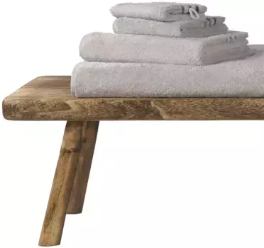 Полотенца для рук Schiesser "Skyline Color из 100% хлопка с элегантной полосатой каймой", (набор, 4 шт.), MADE IN GREEN by OEKO-TEX 50х100 см (4 шт.), светло-серый