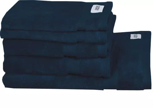Полотенца для рук terry set sw-cuddly 5 шт Schner Wohnen, темно-синий