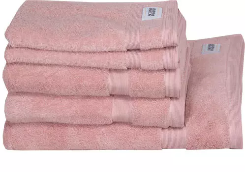 Полотенца для рук terry set sw-cuddly 5 шт Schner Wohnen, пыльно-розовый