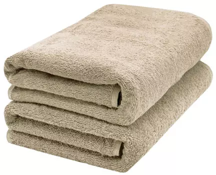 Полотенца для сауны набор Zollner, светло-коричневый