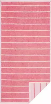 Полотенца Egeria "Line", (2 шт.), полосатый дизайн, 100% хлопок 50х100 см (2 шт.), розовый
