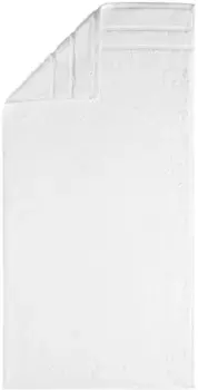 Полотенца Egeria "Престиж", (2 шт.), однотонная программа с полосатой каймой, хлопок SUPIMA 50х100 см (2 шт.), белый