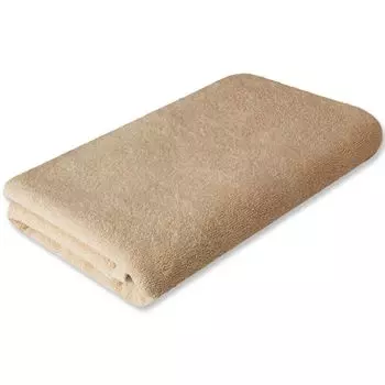 Полотенца etrea Viola - полотенце для сауны, пляжное полотенце из 100% хлопка, стандарт OEKOTEX 100, 550 GSM, прочное качество ткани без каймы, мягкий и впитывающий размер 80x200 см, лиловый цвет. Etrea Himmlische Qualitt, бежевый