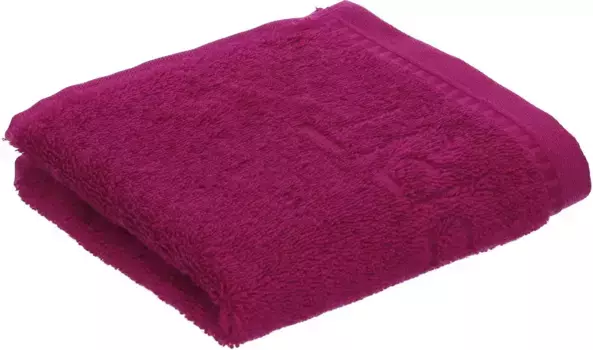 Полотенца гостевые Esprit "Modern Solid", (3 шт.), в наборе, веганского производства 30х50 см (3 шт.), цвет raspberry