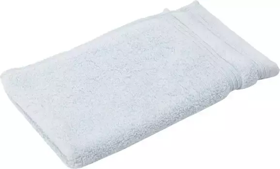 Полотенца гостевые Gzze "Монако", (3 шт.), в наборе, однотонные, с волнистой каймой 30х50 см (3 шт.), светло-синий