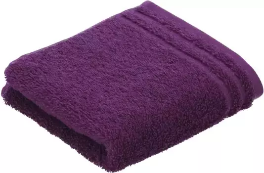 Полотенца гостевые Vossen "Calypso Feeling", (3 шт), в наборе, ВЕГАН 30х50 см (3 шт.), цвет purple