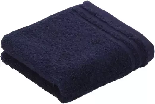 Полотенца гостевые Vossen "Calypso Feeling", (3 шт), в наборе, ВЕГАН 30х50 см (3 шт.), темно-синий