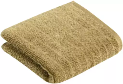 Полотенца гостевые Vossen "Мистик", (3 шт.), в наборе, VEGAN, дизайн в полоску 30х50 см (3 шт.), цвет hunter