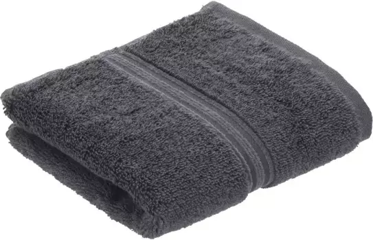 Полотенца гостевые Vossen "Вера", (3 шт.), веганские 30х50 см (3 шт.), цвет graphit