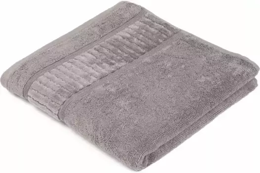 Полотенца Gzze "БИО Терри", (2 шт.), в наборе, натуральный хлопок, пастельные тона, с стриженной каймой 50х100 см (2 шт.), цвет silberfarben