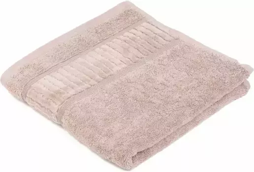 Полотенца Gzze "БИО Терри", (2 шт.), в наборе, натуральный хлопок, пастельные тона, с стриженной каймой 50х100 см (2 шт.), серо-коричневый