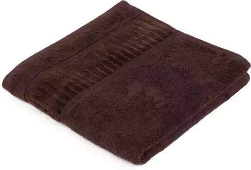 Полотенца Gzze "БИО Терри", (2 шт.), в наборе, натуральный хлопок, пастельные тона, с стриженной каймой 50х100 см (2 шт.), коричневый