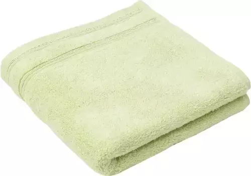 Полотенца Gzze "Монако", (2 шт.), в наборе, однотонные, с волнистой каймой, чистый хлопок 50х100 см (2 шт.), светло-зеленый