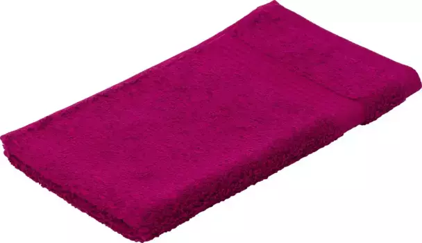 Полотенца Gzze "Нью-Йорк", (3 шт.), в наборе, современные однотонные цвета, со структурированной каймой, чистый хлопок 30х50 см (3 шт.), цвет cyclam