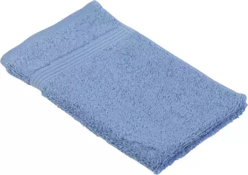 Полотенца Gzze "Нью-Йорк", (3 шт.), в наборе, современные однотонные цвета, со структурированной каймой, чистый хлопок 30х50 см (3 шт.), цвет fjord