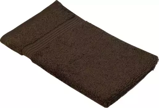 Полотенца Gzze "Нью-Йорк", (3 шт.), в наборе, современные однотонные цвета, со структурированной каймой, чистый хлопок 30х50 см (3 шт.), цвет mocca