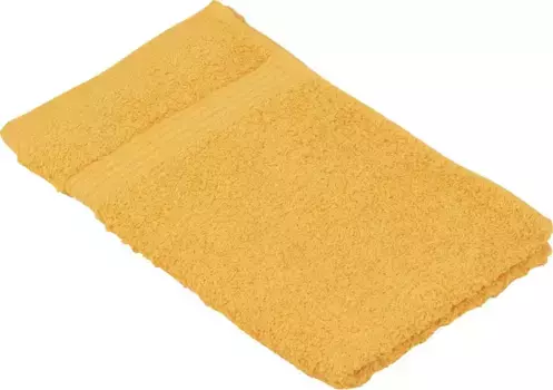 Полотенца Gzze "Нью-Йорк", (3 шт.), в наборе, современные однотонные цвета, со структурированной каймой, чистый хлопок 30х50 см (3 шт.), цвет gelb