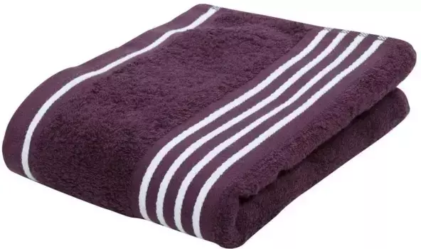 Полотенца Gzze "Рио", (2 шт.), в наборе, со свежей полосатой каймой 50х100 см (2 шт.), цвет beere-wei