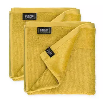 Полотенца из 100% хлопка sense 2 шт Schner Wohnen, желтый