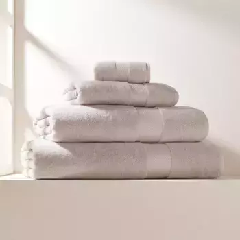 Полотенца из египетского хлопка 24 650 г/м2 El Corte Ingls, серый