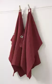 Полотенца L'effet papillon, красный