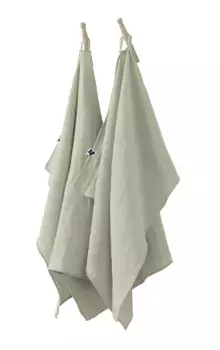 Полотенца L'effet papillon, зеленый