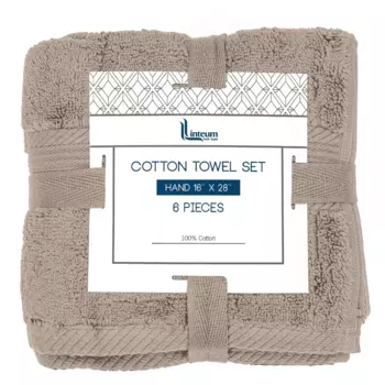 Полотенца Linteum Textile, 6 штук