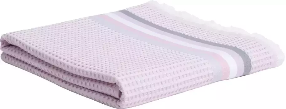 Полотенца Mve "Летний Пике-Вафельный Пике", (1 шт.) 90х180 см (1 шт.), цвет ros