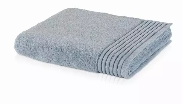 Полотенца Mve Uni Loft с кантом синели серебро 30х50 MOVE