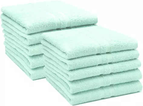 Полотенца набор из 6 шт Zollner, зеленый