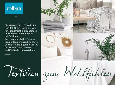 Полотенца набор Zollner, антрацитовый