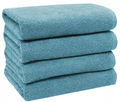 Полотенца набор Zollner, голубой