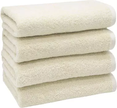 Полотенца набор Zollner, кремовый