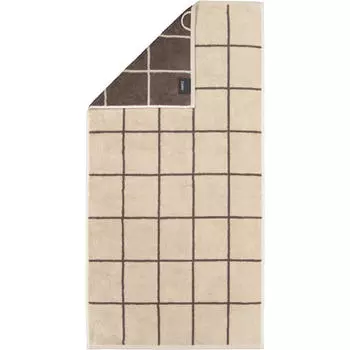 Полотенца park check 6226 Cawoe, бежевый