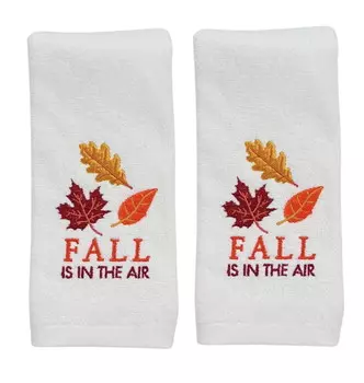 Полотенца с вышивкой Serafina Home, коричневый