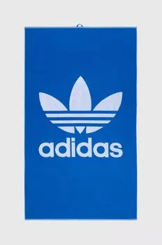 Полотенце adidas Originals с добавлением шерсти 100х170 см, синий