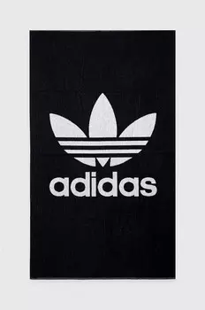 Полотенце adidas Originals с добавлением шерсти, черный