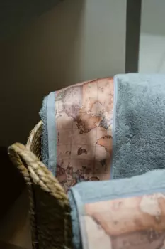 Полотенце Alviero Martini Geo Classic Bath In Sponge 100150, серый