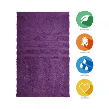 Полотенце B&D Textiles, фиолетовый