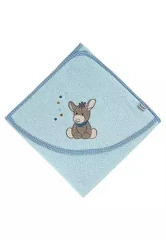 Полотенце банное FROTTEE BADETUCH 100X100 CM EMMI Sterntaler, цвет light blue