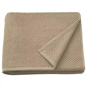 Полотенце банное Ikea Gulvial, 70x140 см, бежевый