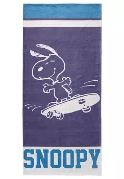 Полотенце банное Peanuts, цвет blau