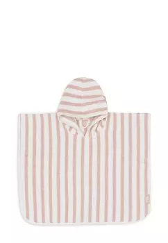 Полотенце банное PONCHO STRIPE Jollein, цвет brown