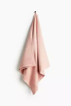 Полотенце банное с вафельной структурой H&M, 70x140 см, розовый