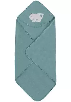 Полотенце банное Sterntaler, цвет dunkelturkis