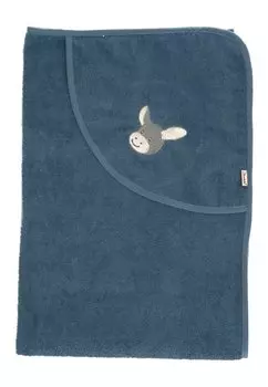 Полотенце банное Sterntaler, цвет graublau