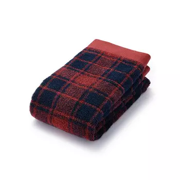 Полотенце бархатное Muji для лица, темно-желтый