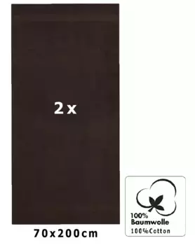 Полотенце Betzshop, коричневый
