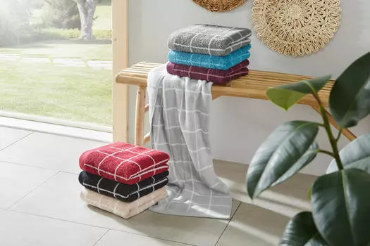 Полотенце Bio:Vio, черное серебро