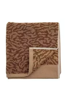 Полотенце Bloomingville с добавлением шерсти Kaysa, коричневый